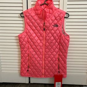 Brand new Pink The North Face Vest